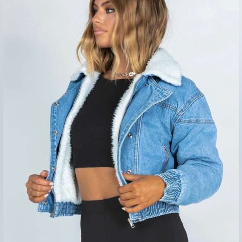 Princess Polly Mary Ann denim jacket